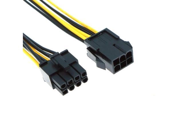 PCIe 6-pin Male to 8-pin Female Power Adapter: $12.47 PCIe 6-pin Male to 8-pin Female Power Adapter: $12.47