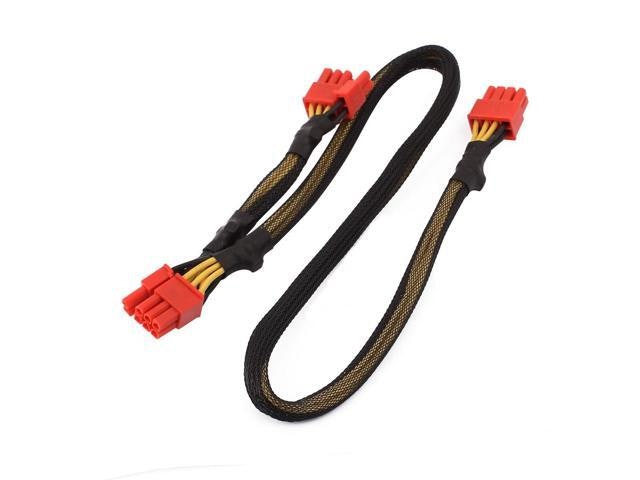 PCI Express 8-Pin to Dual 6+2-Pin Video Card Power Cable: $15.99 PCI Express 8-Pin to Dual 6+2-Pin Video Card Power Cable: $15.99