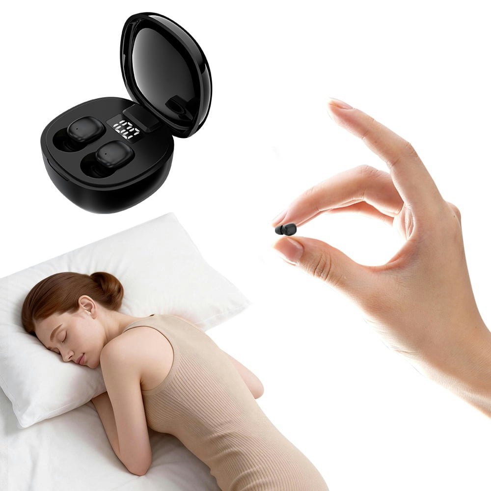 Small Invisible Wireless Bluetooth Earbuds: $18 Small Invisible Wireless Bluetooth Earbuds: $18
