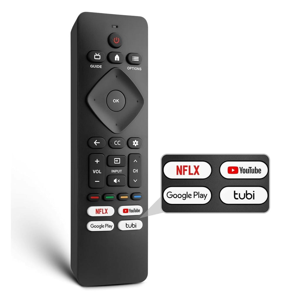 Universal Philips Smart TV Remote Replacement: $11.99 Universal Philips Smart TV Remote Replacement: $11.99