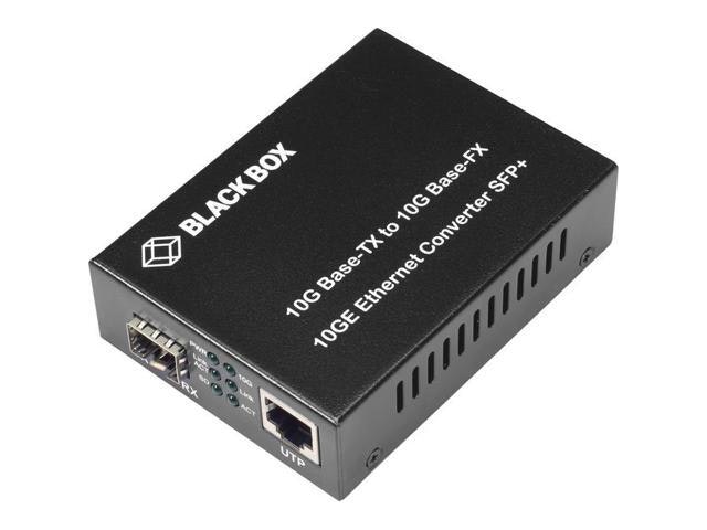 Black Box LGC220A 10Gbps Copper to SFP+ Media Converter: $478.99 Black Box LGC220A 10Gbps Copper to SFP+ Media Converter: $478.99