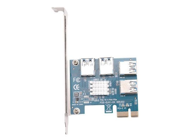 PCIe 1-to-4 USB GPU Riser Card: $23.16