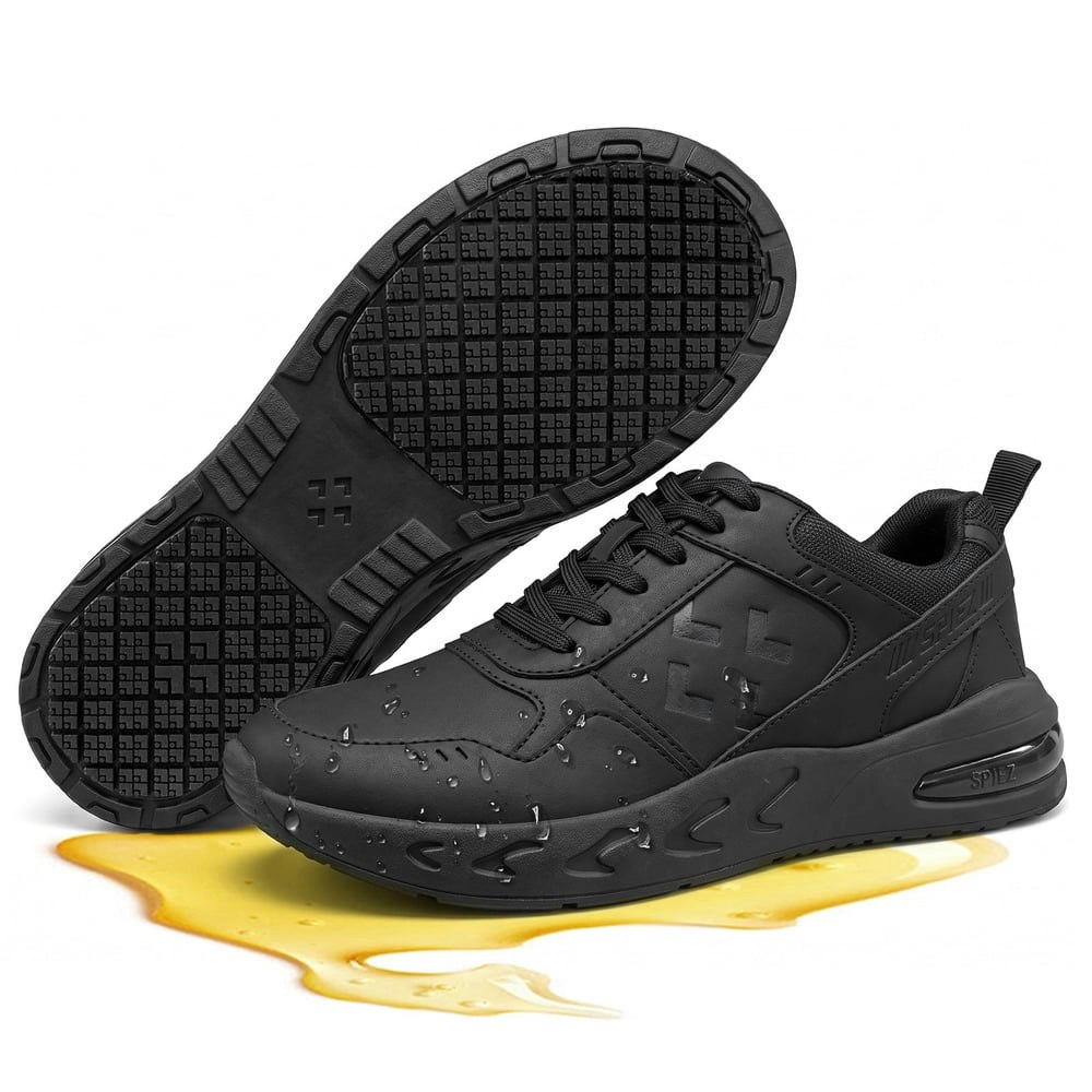 Spiez Women's Slip Resistant Waterproof Work Sneakers: $39.98