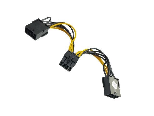 PCI-E 8-Pin Male to Dual 8-Pin Female GPU Power Cable: $12.99 PCI-E 8-Pin Male to Dual 8-Pin Female GPU Power Cable: $12.99