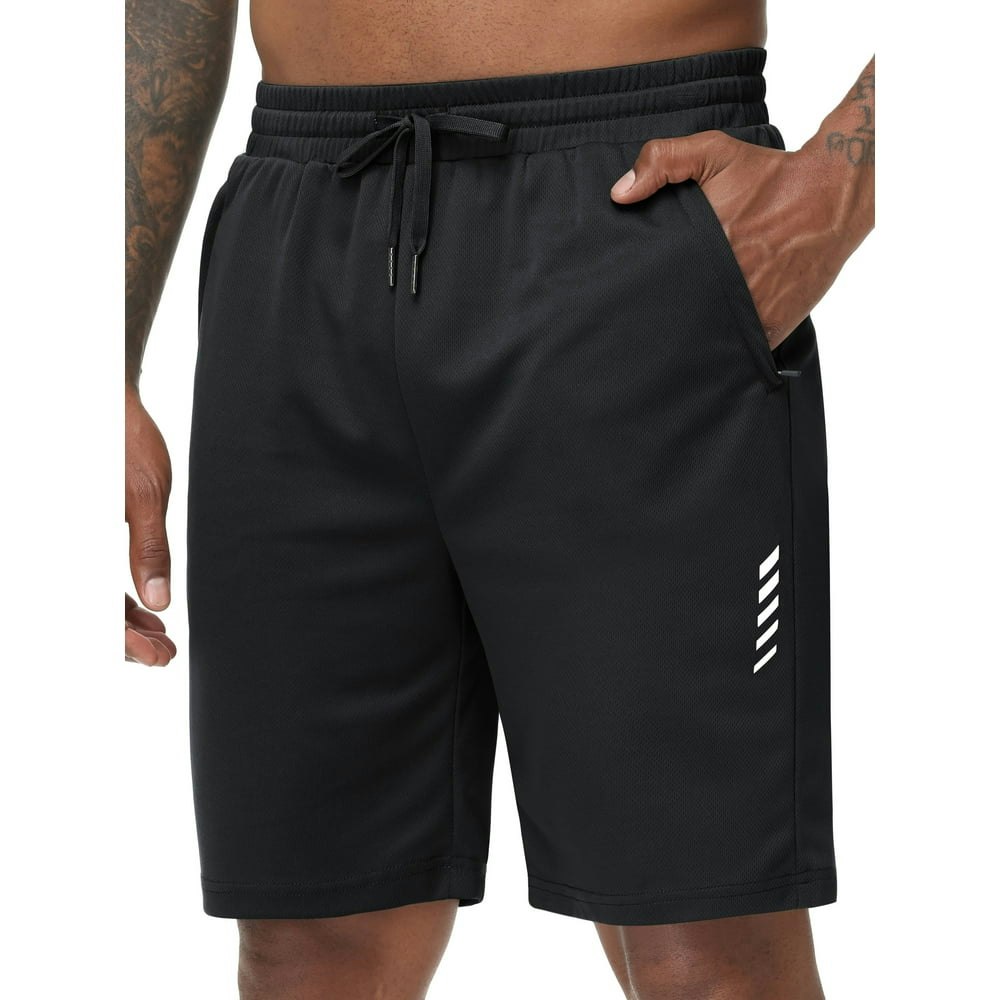 Men's Athletic Running Shorts with Zipper Pockets: $17.69 Men's Athletic Running Shorts with Zipper Pockets: $17.69