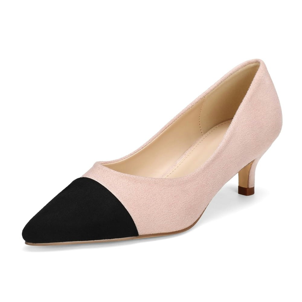 Women's Pointed Toe Kitten Heel Pumps: $27.99 Women's Pointed Toe Kitten Heel Pumps: $27.99
