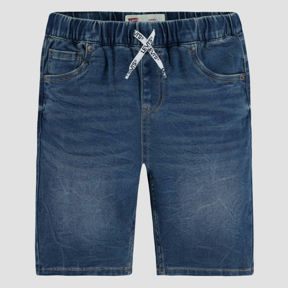 Levi's Boys' Skinny Dobby Pull-On Shorts: $25 Levi's Boys' Skinny Dobby Pull-On Shorts: $25