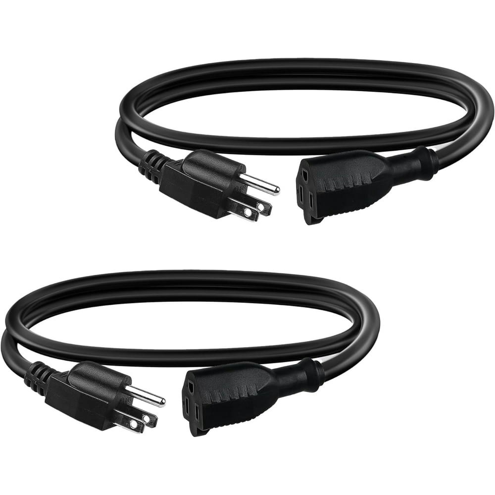 BN-LINK 3-Foot 16/3 Indoor/Outdoor Extension Cord 2-Pack: $9.29