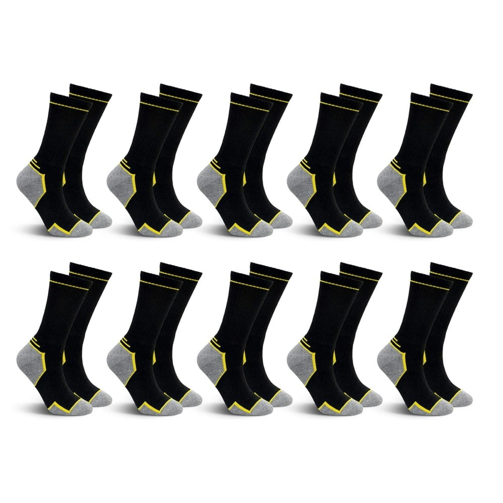 Amitofo Men's Thick Work Socks 10-Pack: $19.98 Amitofo Men's Thick Work Socks 10-Pack: $19.98