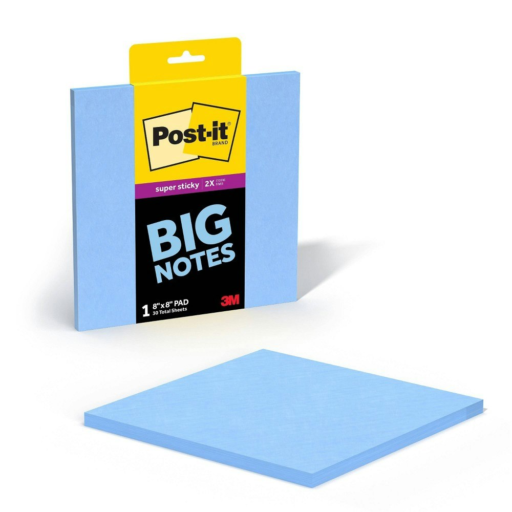 Post-it 8"x8" Super Sticky Big Pad: $4.99 Post-it 8"x8" Super Sticky Big Pad: $4.99