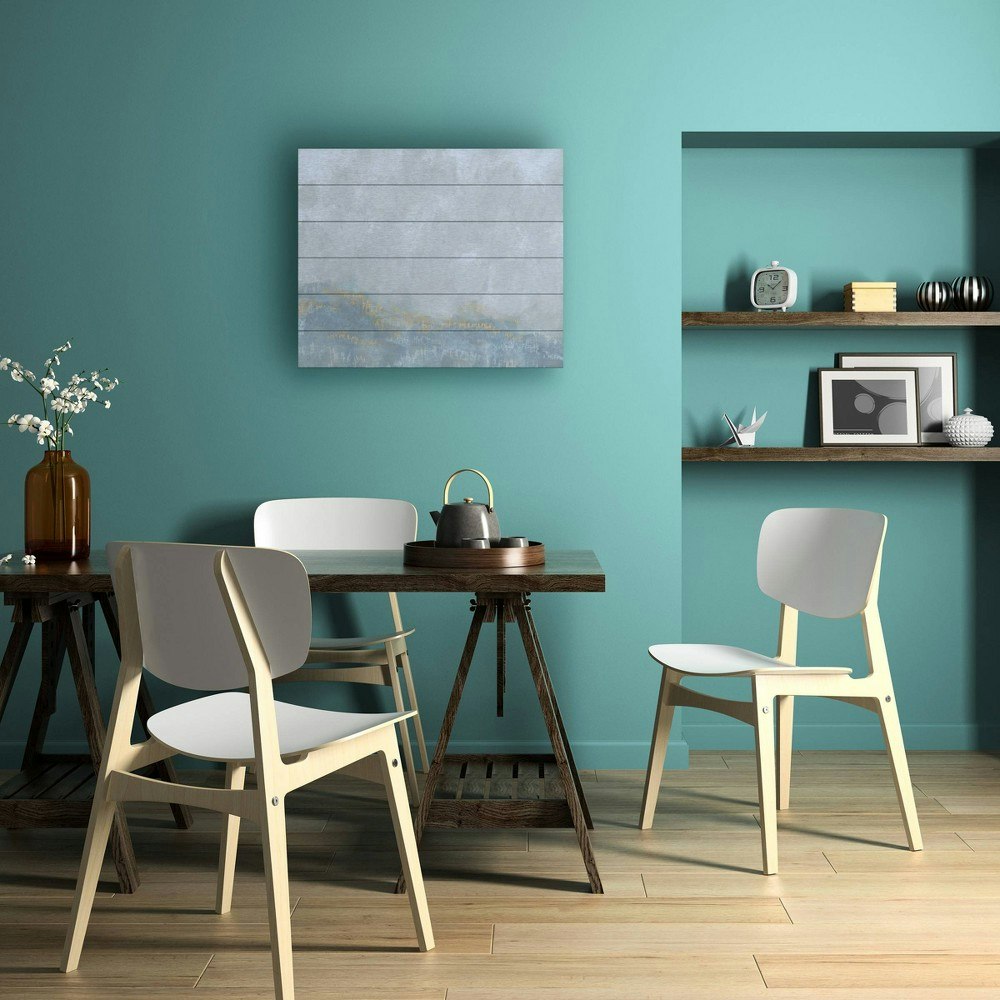 18"x22" Line and Brush Blue Hillside Wall Decor: $42.49 18"x22" Line and Brush Blue Hillside Wall Decor: $42.49