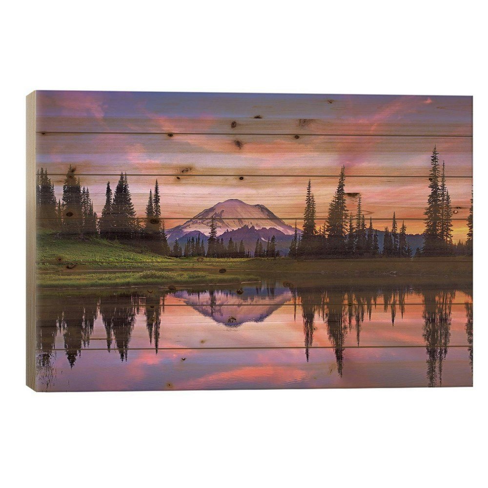 Jaynes Gallery 26"x40" Mt. Rainier National Park Tipsoo Lake Wood Print: $113.99 Jaynes Gallery 26"x40" Mt. Rainier National Park Tipsoo Lake Wood Print: $113.99