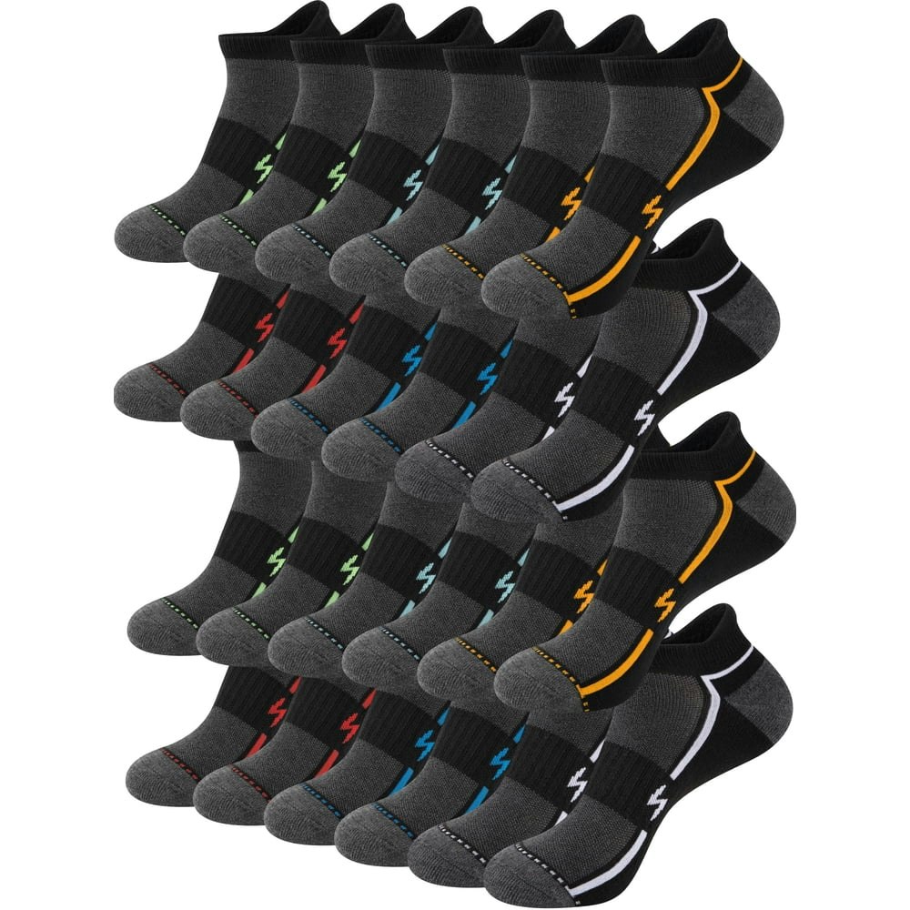 Cooplus Men's Cushioned Athletic Ankle Socks 12-Pack: $12.99 Cooplus Men's Cushioned Athletic Ankle Socks 12-Pack: $12.99