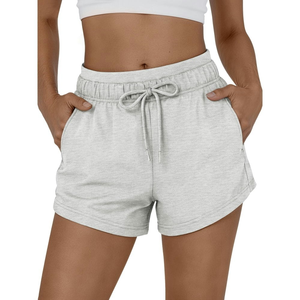Sundazz Women's High-Waisted Sweat Shorts: $11.59 Sundazz Women's High-Waisted Sweat Shorts: $11.59