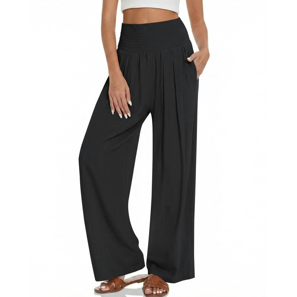 Docvit Women's Wide Leg Pants: $13.49