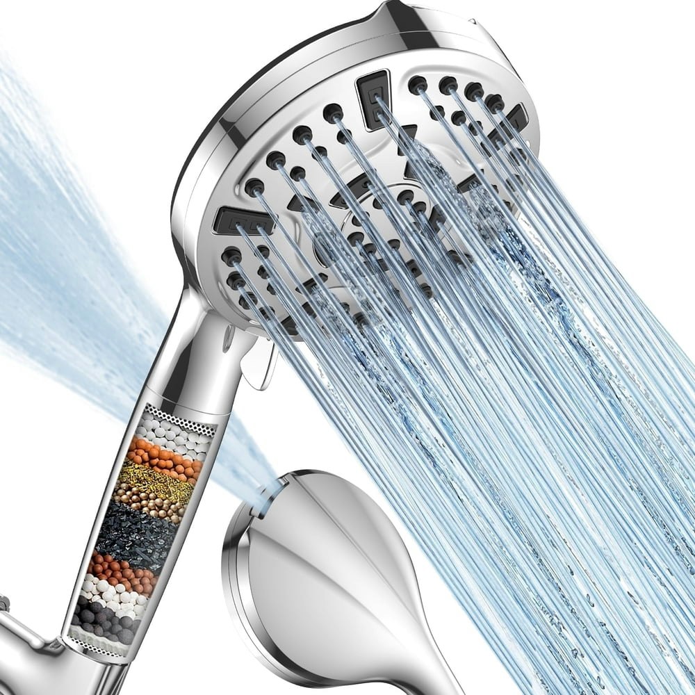 Duklik 10-Mode Filtered Handheld Shower Head: $25.37 Duklik 10-Mode Filtered Handheld Shower Head: $25.37