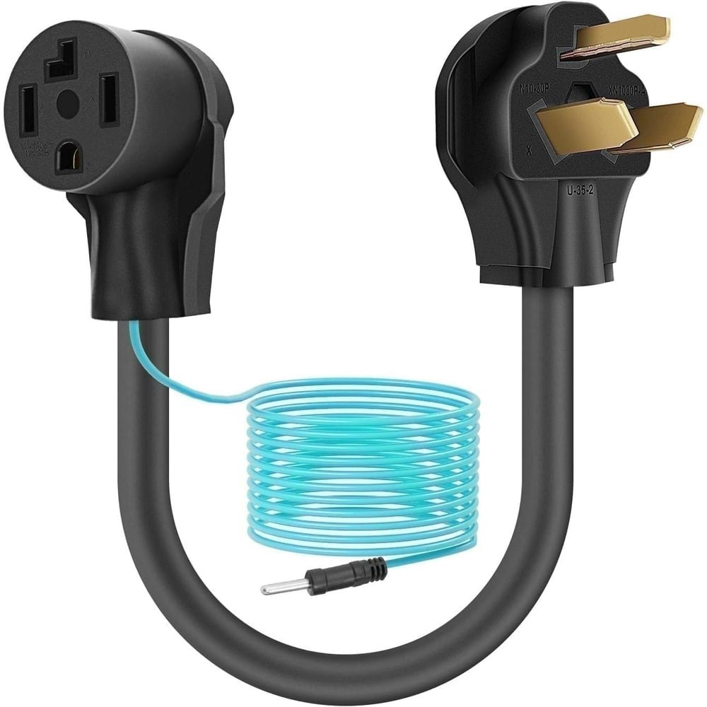 1.5-Foot 30A 250V 10-30P to 14-30R Dryer Adapter Cable: $23.96