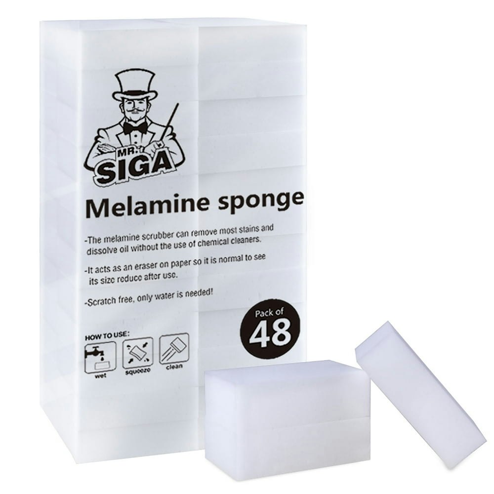 Mr. Siga Melamine Eraser Sponge 48-Pack: $16.99