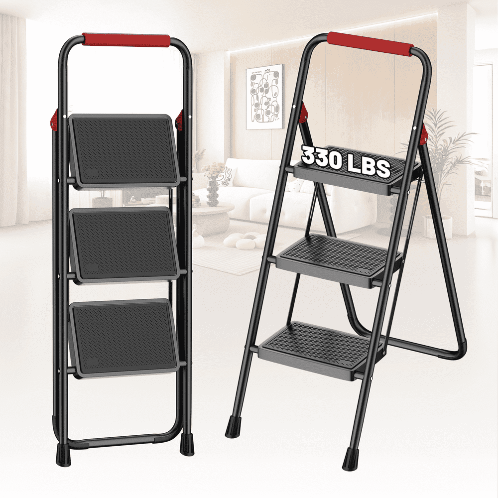 Lafati 3-Step Folding Step Stool: $39.99 Lafati 3-Step Folding Step Stool: $39.99