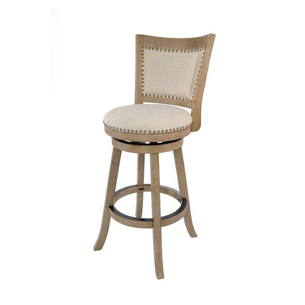 Boraam 29-Inch Melrose Distressed Swivel Barstool: $114.99