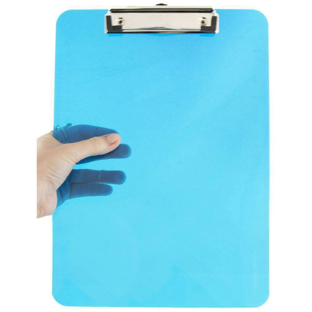 JAM Paper 9" x 12.5" Plastic Clipboard: $9.99 JAM Paper 9" x 12.5" Plastic Clipboard: $9.99