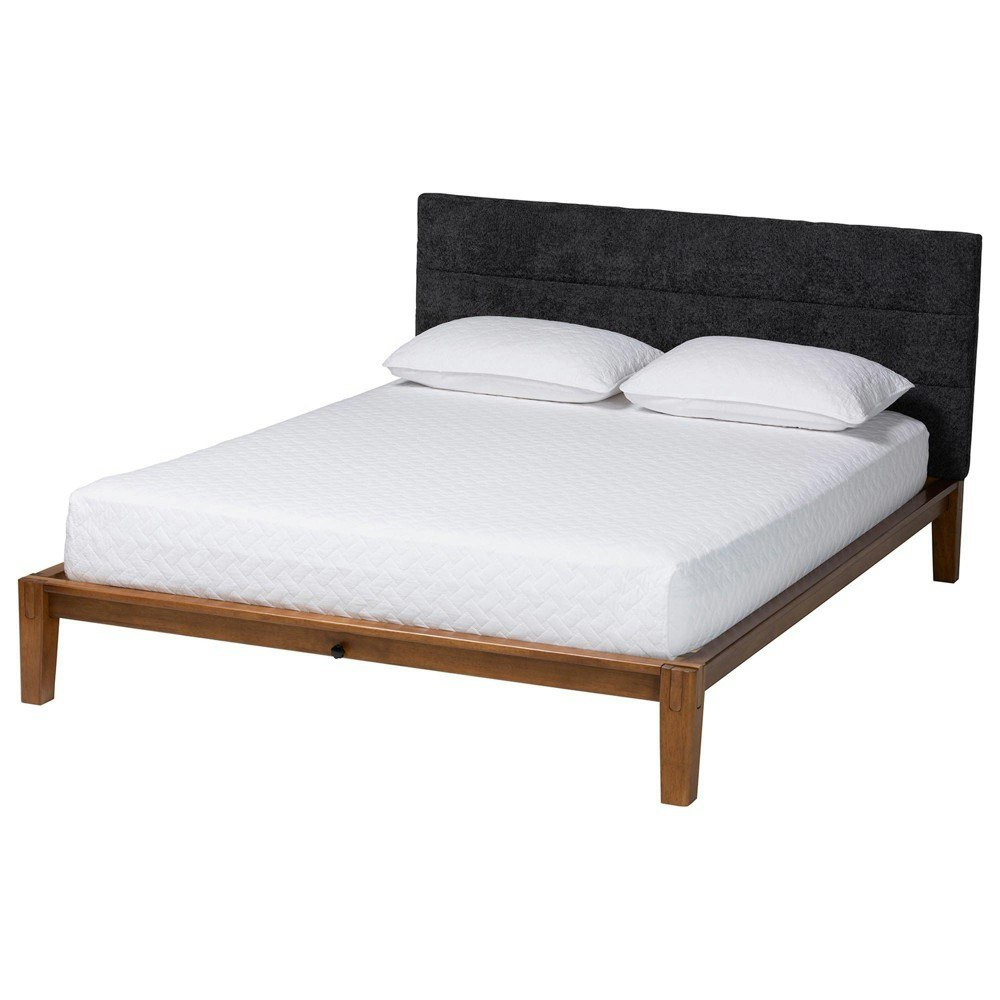 Baxton Studio Mariette Japandi Queen Bed: $649.99