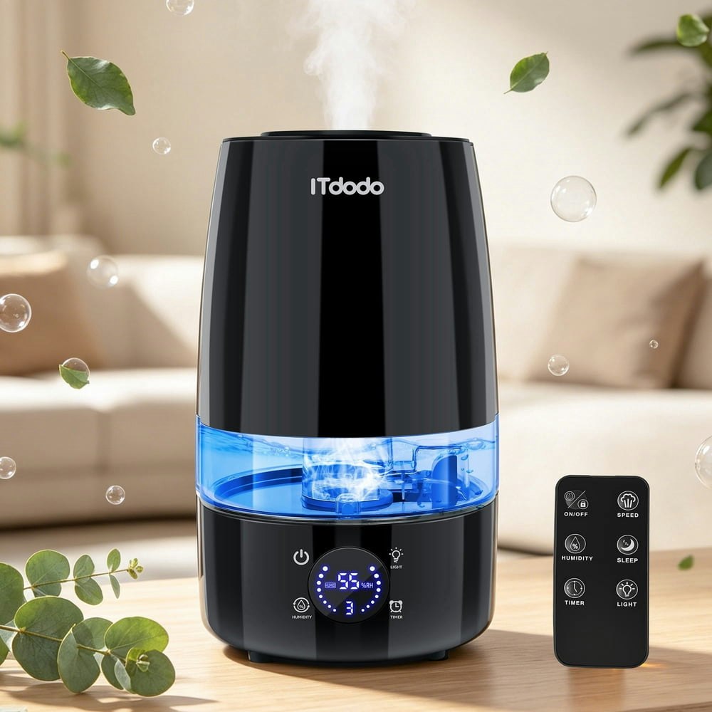 ITdodo 4.5L Cool Mist Humidifier: $39.99