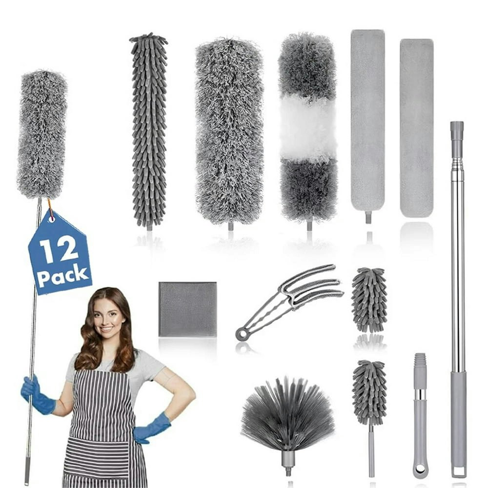 Microfiber Duster Cleaning Kit 12-Piece: $15.28