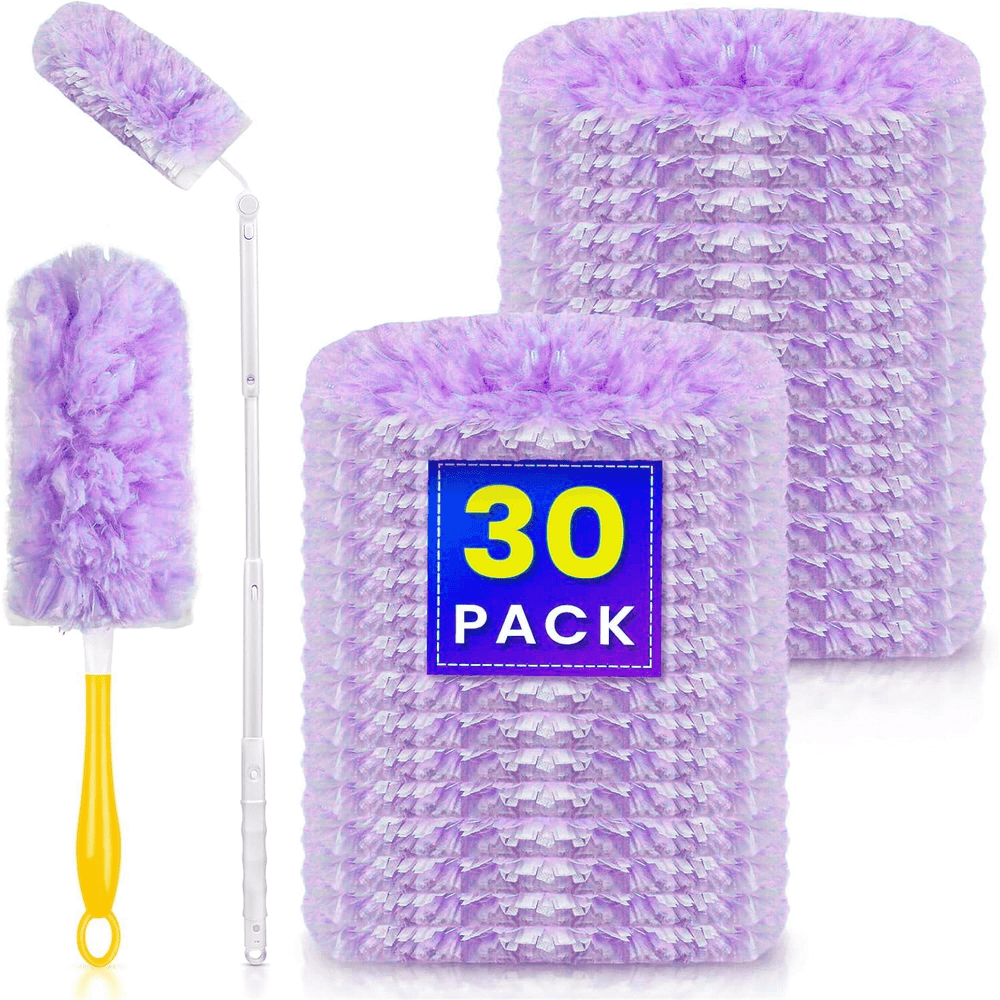 Heavy Duty Duster Refills 30-Pack with Handle: $17.99