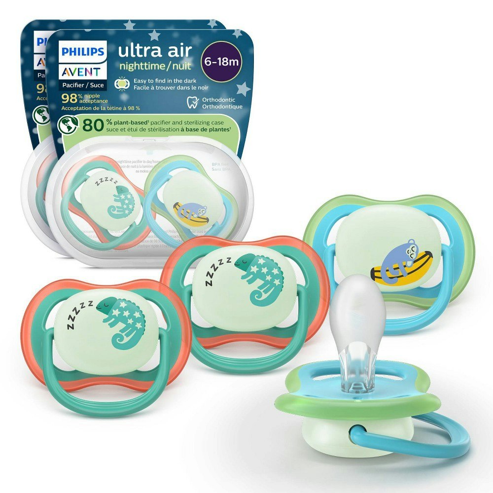 Philips Avent Ultra Air 6-18 Month Pacifier 4-Pack: $13.89 Philips Avent Ultra Air 6-18 Month Pacifier 4-Pack: $13.89