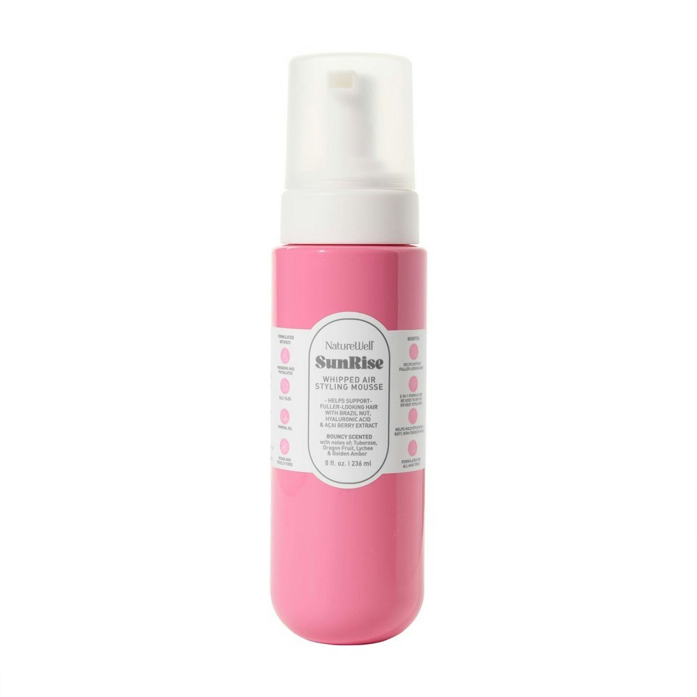 NatureWell SunRise Whipped Air Styling Mousse: $9.99 NatureWell SunRise Whipped Air Styling Mousse: $9.99