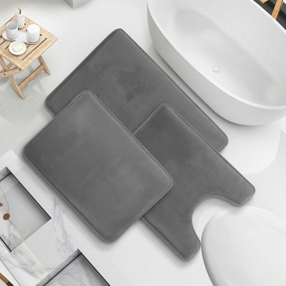 Nestl Memory Foam Bath Mat 3-Piece Set: $28.99 Nestl Memory Foam Bath Mat 3-Piece Set: $28.99