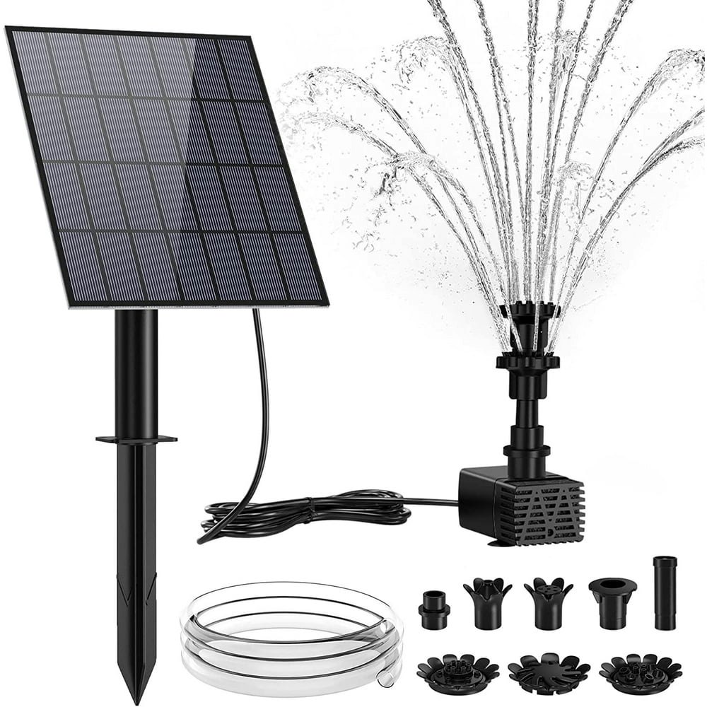 Aisitin 3.5W Solar Fountain Pump: $23.99