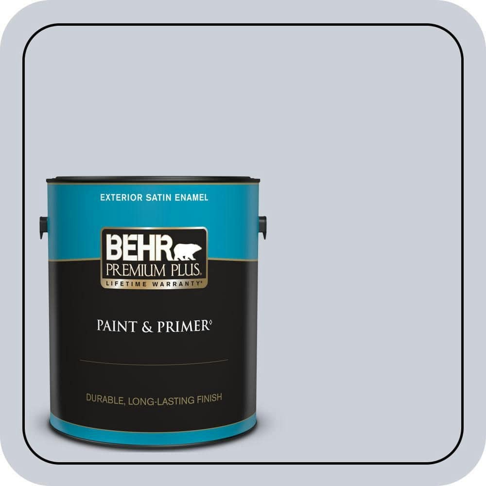 Naturally Calm #620E-2 Satin Enamel Exterior Paint and Primer 1-Gallon: $49.98 Naturally Calm #620E-2 Satin Enamel Exterior Paint and Primer 1-Gallon: $49.98