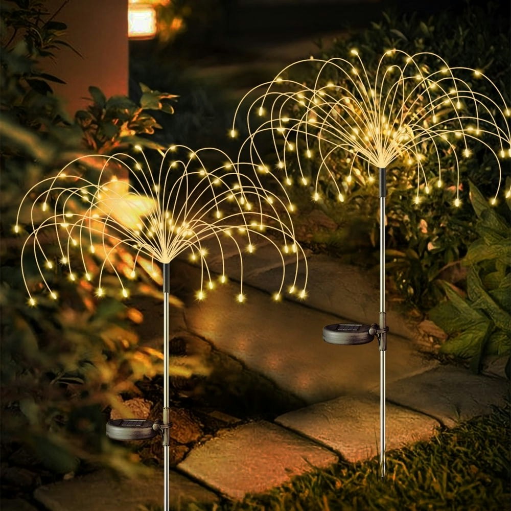 Rirool 120-LED Solar Firework Lights 2-Pack: $12.99 Rirool 120-LED Solar Firework Lights 2-Pack: $12.99