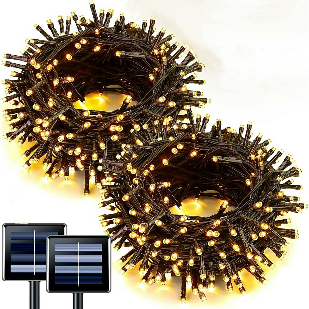 GooingTop 104.6-Foot 320 LED Solar Fairy Lights 2-Pack: $19.69 GooingTop 104.6-Foot 320 LED Solar Fairy Lights 2-Pack: $19.69