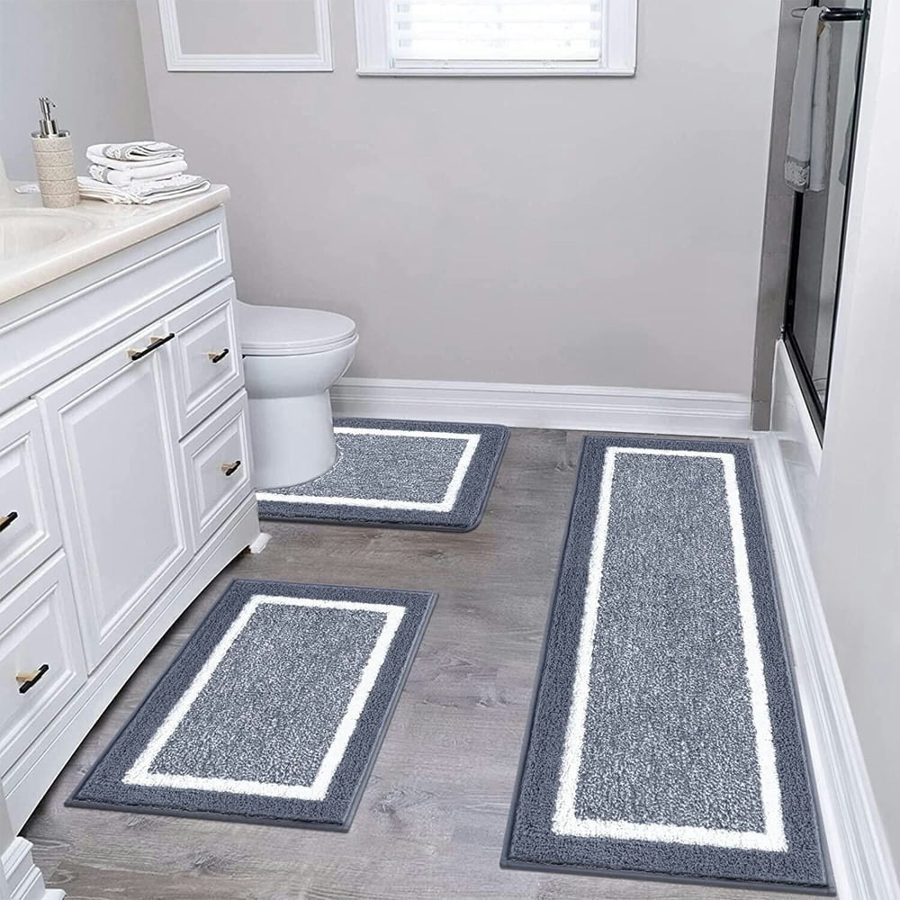 Findosom 3-Piece Bathroom Rug Set: $31.89 Findosom 3-Piece Bathroom Rug Set: $31.89