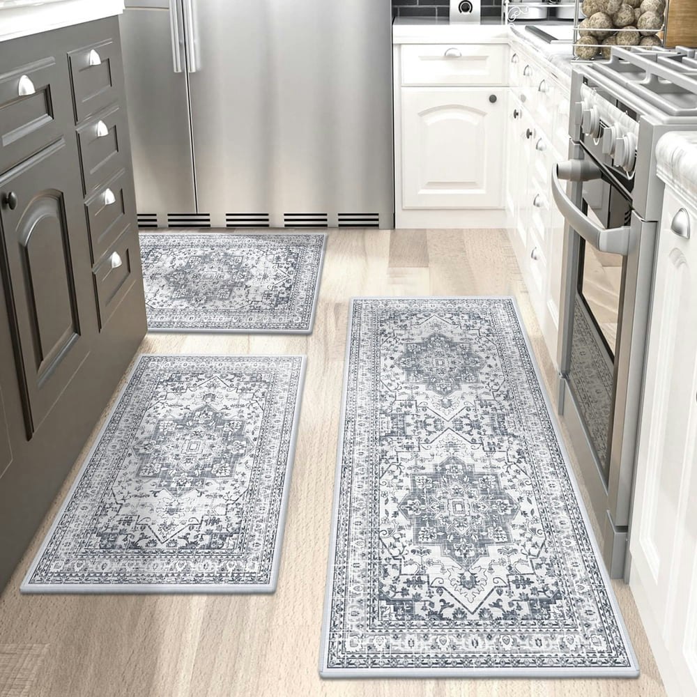 Findosom 3-Piece Kitchen Rug Set: $28.99 Findosom 3-Piece Kitchen Rug Set: $28.99