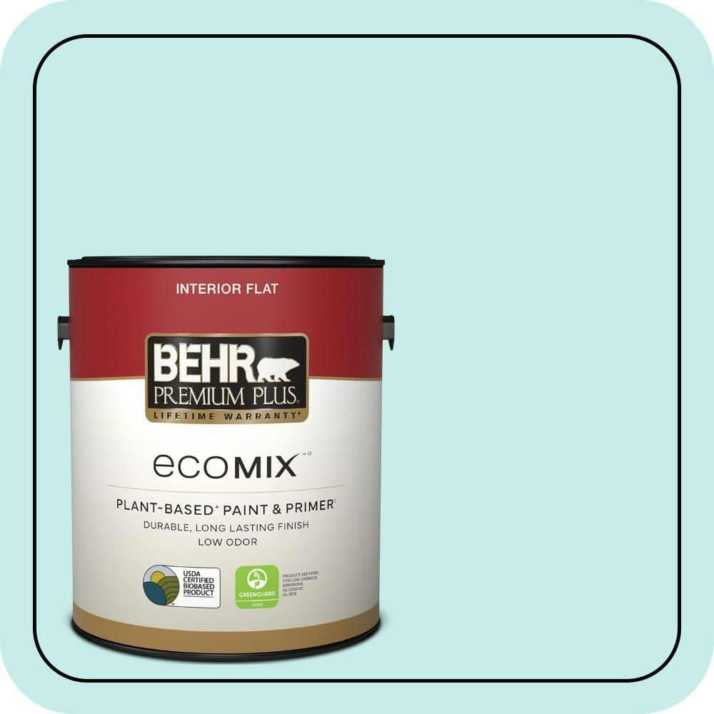 Morning Sky Flat Plant-Based Interior Paint and Primer 1-Gallon: $38.98 Morning Sky Flat Plant-Based Interior Paint and Primer 1-Gallon: $38.98