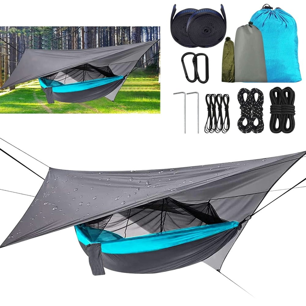 Somnr Double Camping Hammock with Net: $41.99 Somnr Double Camping Hammock with Net: $41.99