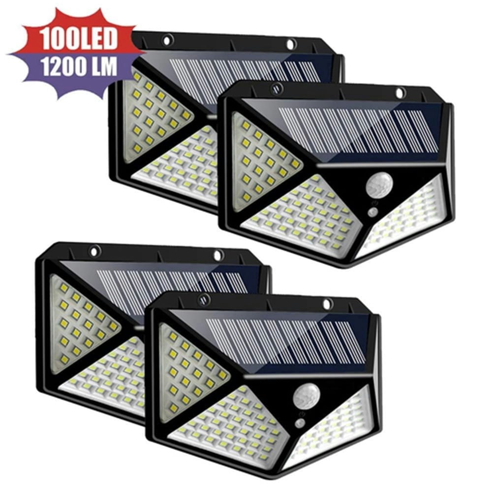 Solar Wall Lights 4-Pack: $15.99 Solar Wall Lights 4-Pack: $15.99