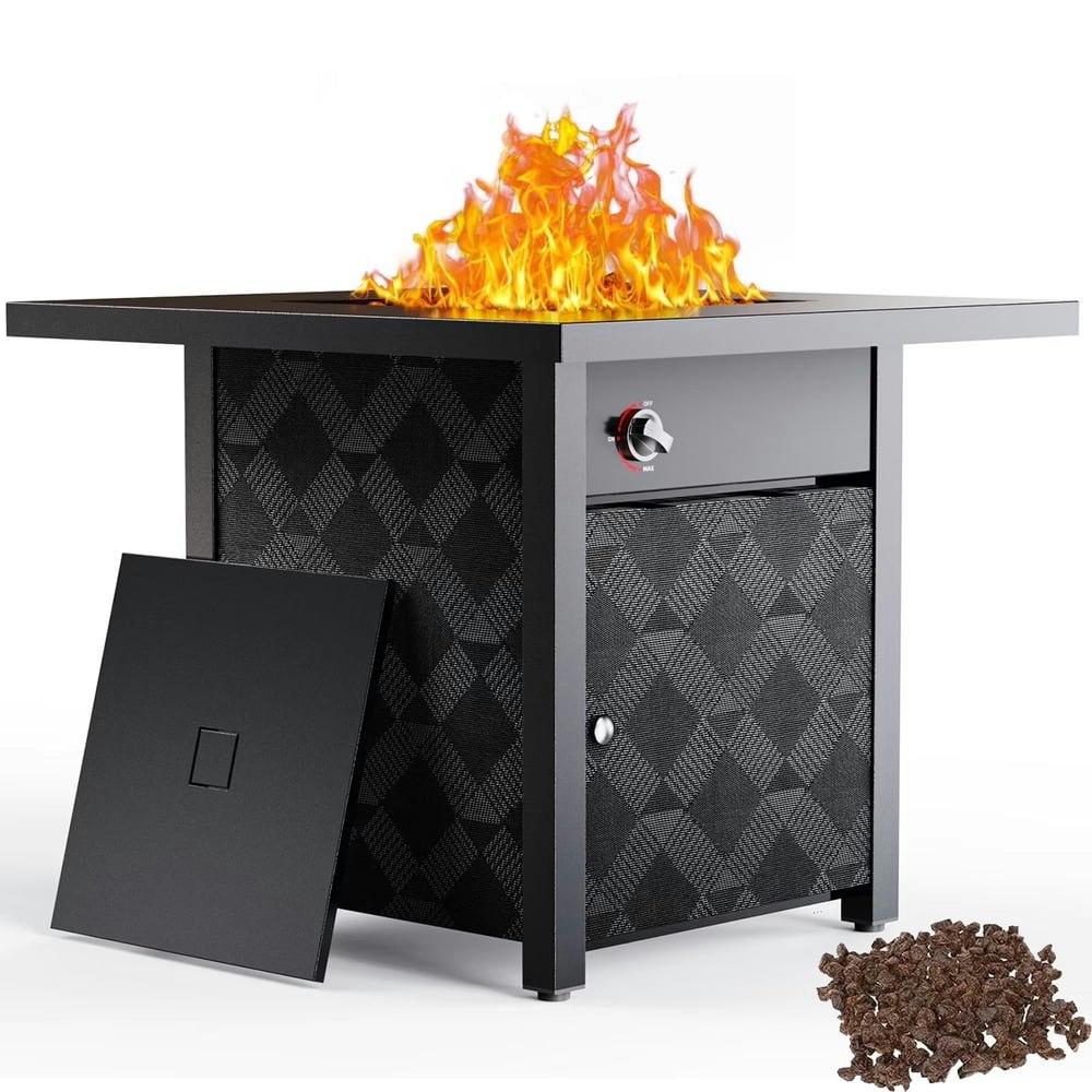 Philergo 28-Inch 50,000 BTU Propane Fire Pit Table: $149.99 Philergo 28-Inch 50,000 BTU Propane Fire Pit Table: $149.99