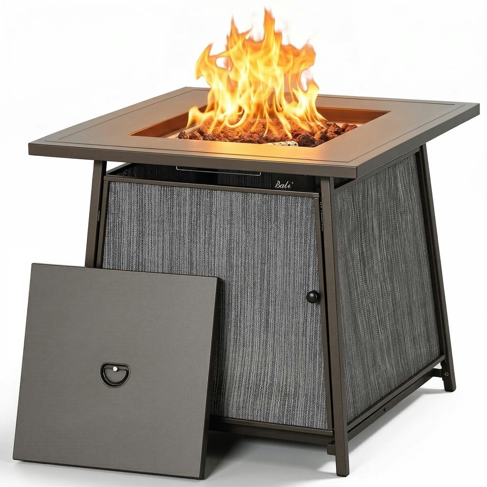 Bali Outdoors 28-Inch 50,000 BTU Gas Fire Pit Table: $139.99 Bali Outdoors 28-Inch 50,000 BTU Gas Fire Pit Table: $139.99
