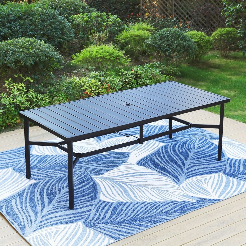 MF Studio 83-Inch Outdoor Patio Dining Table: $330.99 MF Studio 83-Inch Outdoor Patio Dining Table: $330.99