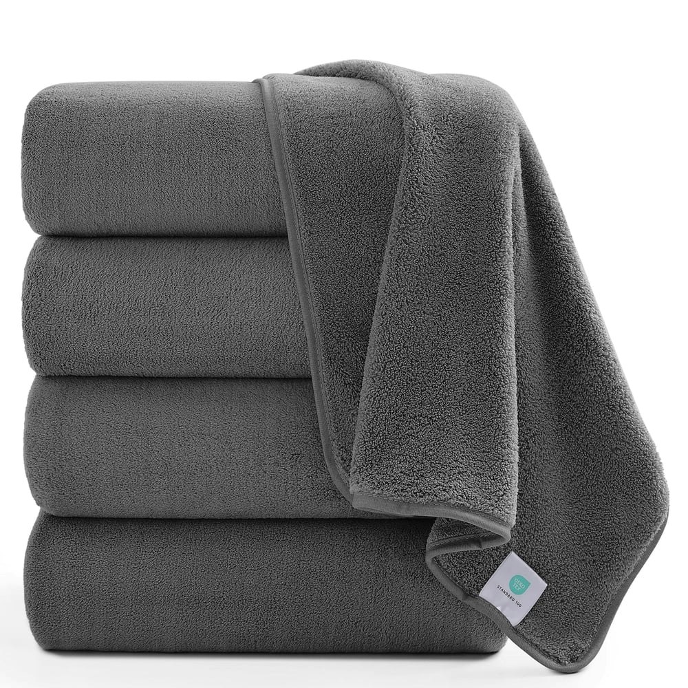 Jessy Home Oversized Bath Sheet Towels 4-Pack: $38.99 Jessy Home Oversized Bath Sheet Towels 4-Pack: $38.99