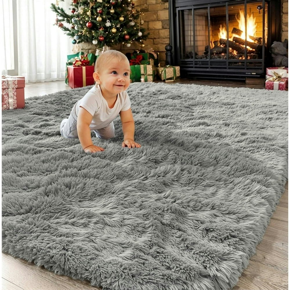 Sanmadrola 6.5'x7.5' Shag Area Rug: $35.99 Sanmadrola 6.5'x7.5' Shag Area Rug: $35.99