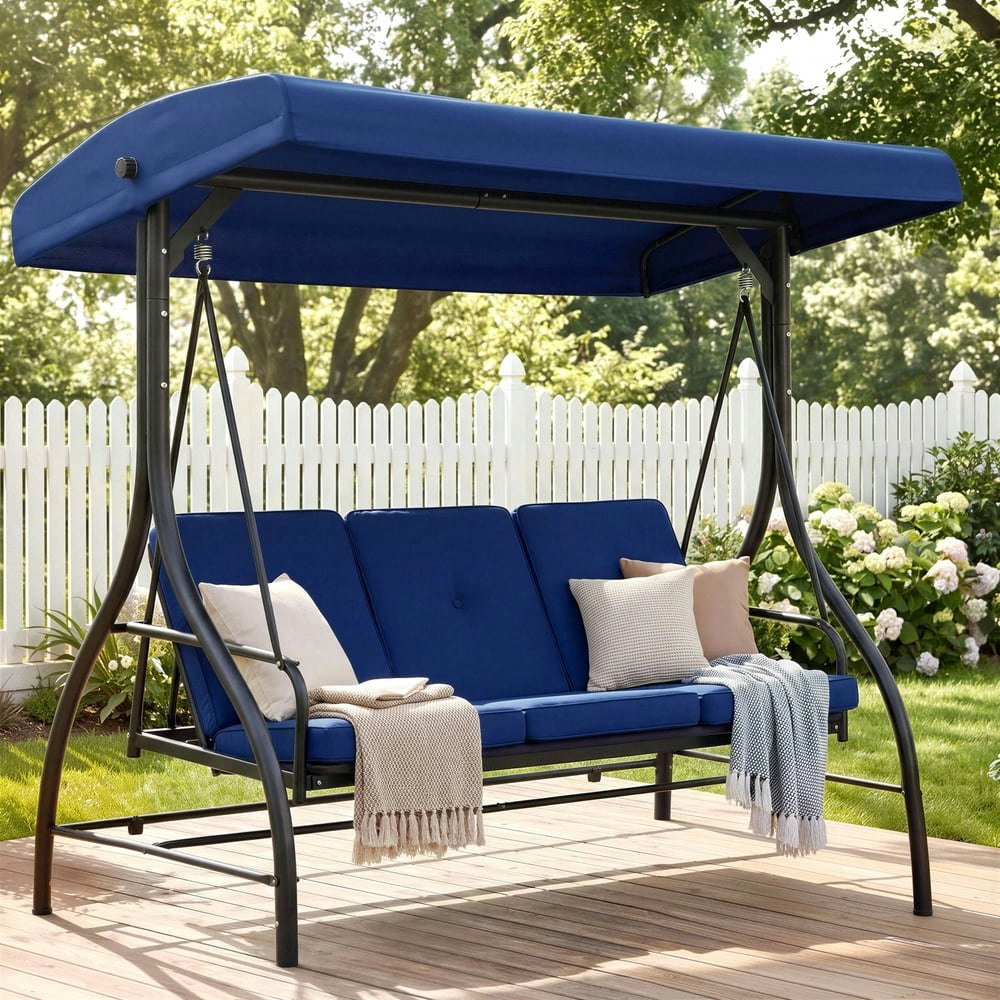 Pirecart 3-Person Patio Porch Swing with Stand: $175.99 Pirecart 3-Person Patio Porch Swing with Stand: $175.99