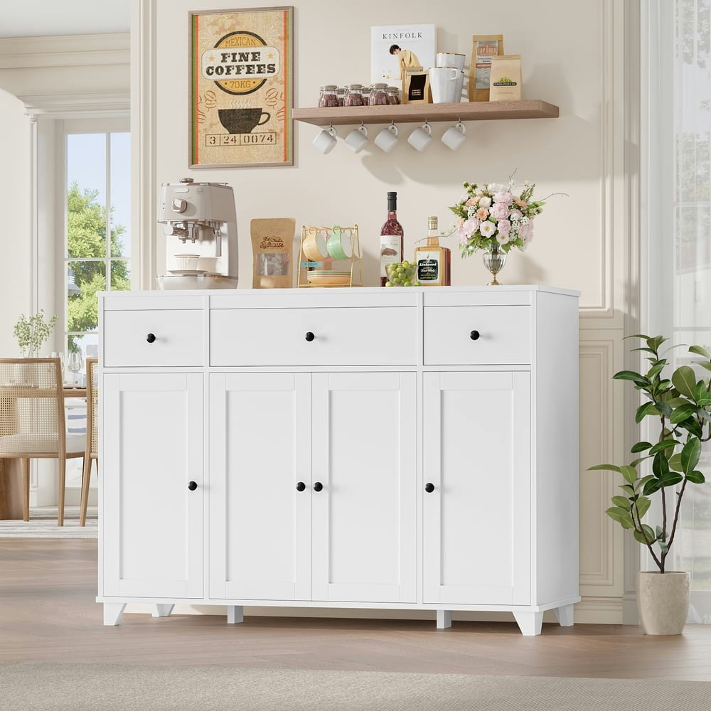 Homfa 47-inch Buffet Storage Cabinet: $131.96