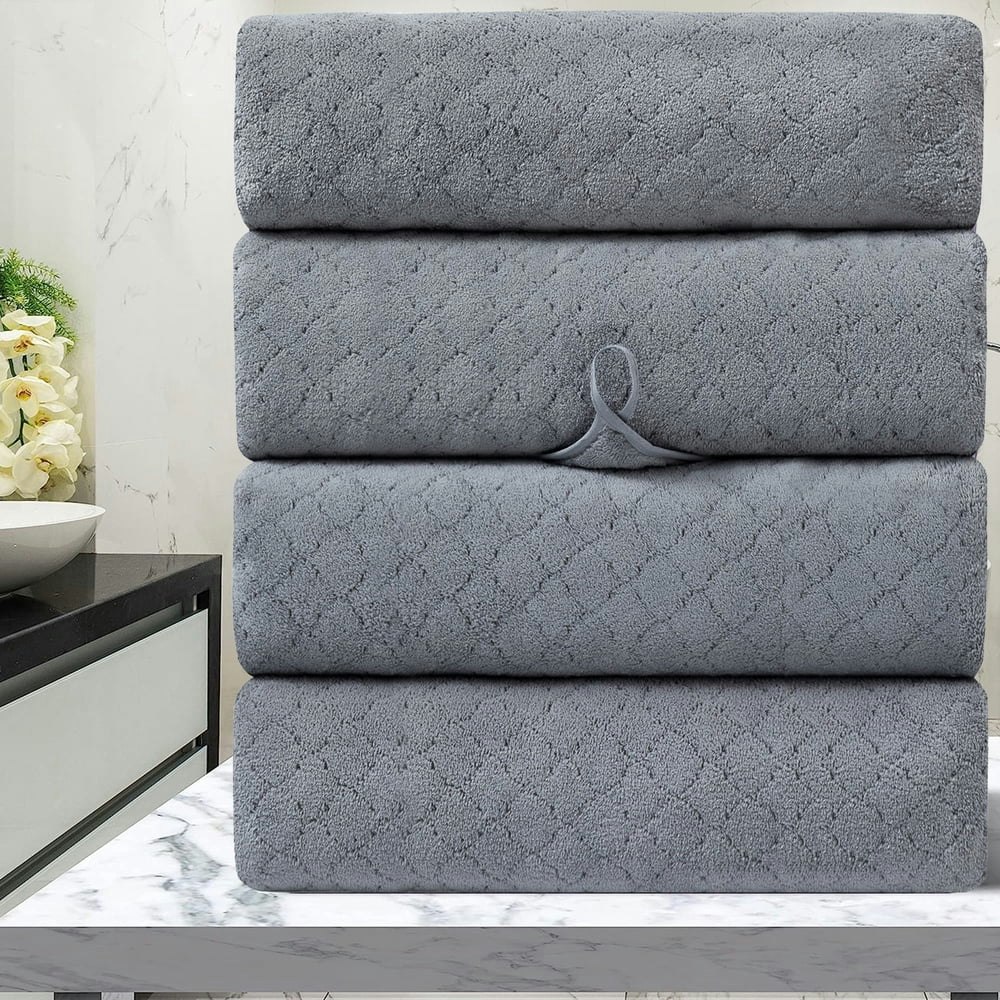 Green Essen 35" x 70" Oversized Bath Towel 4-Pack: $38.99 Green Essen 35" x 70" Oversized Bath Towel 4-Pack: $38.99