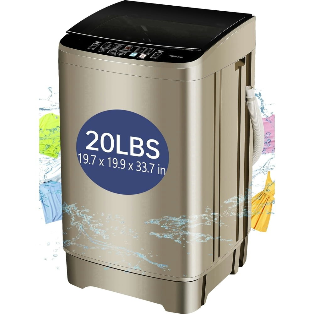 20-lb Portable Full Automatic Washing Machine: $239.99